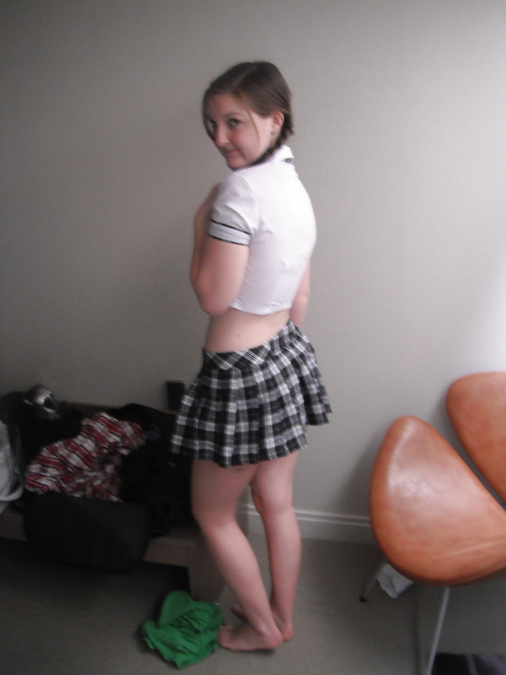 Manchester slut in school uniform #13873373