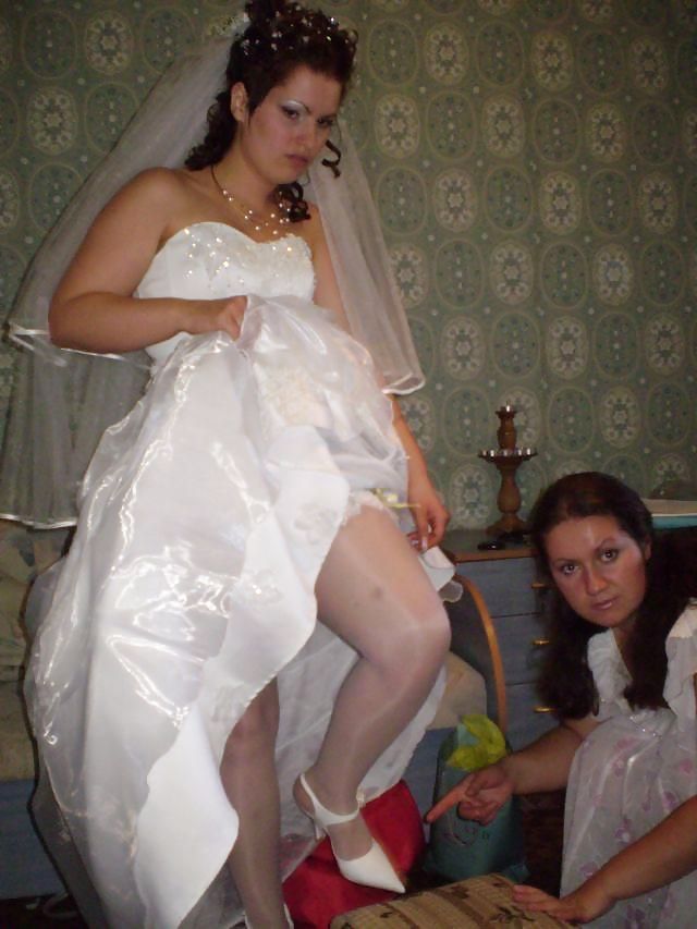Wedding-Bride upskirt #7208820