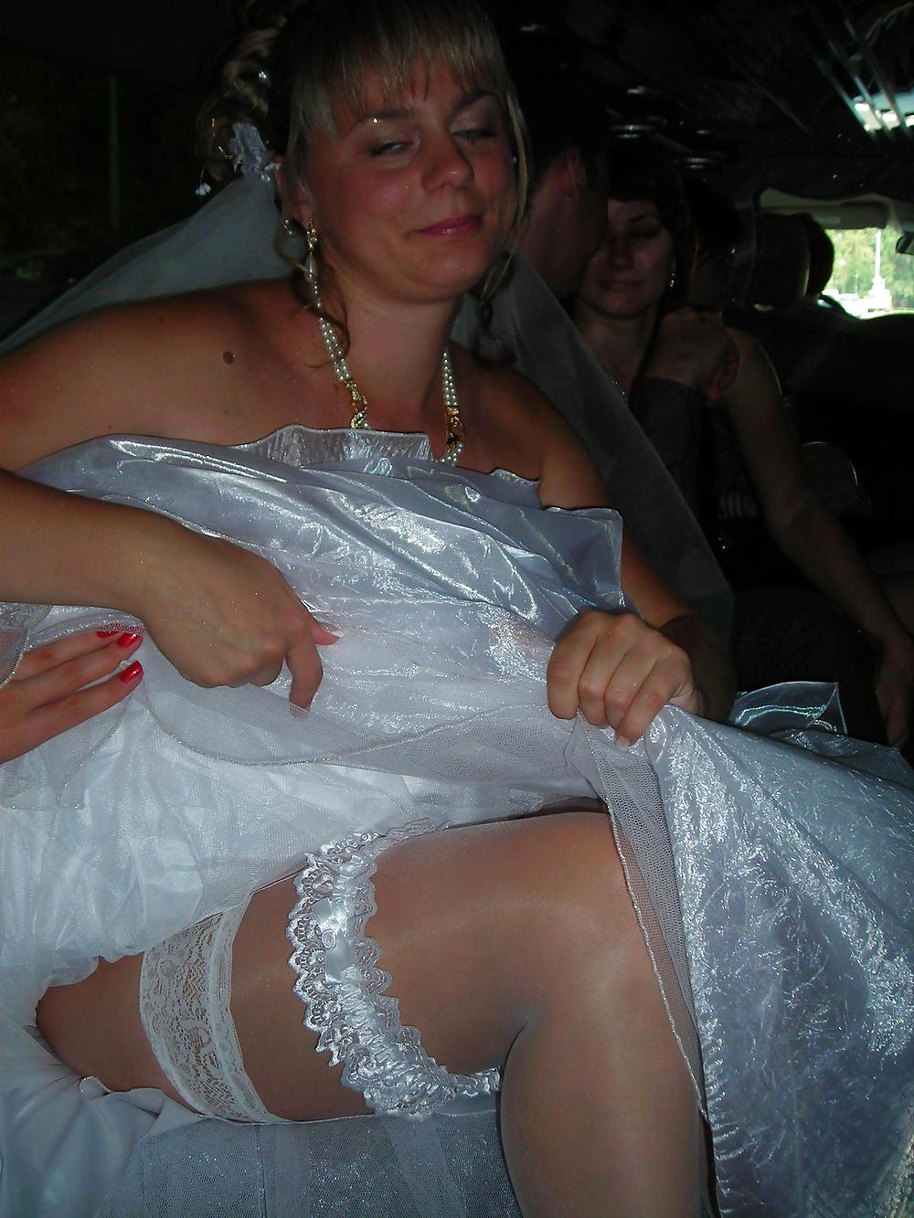 Hochzeit-Braut Upskirt #7208837