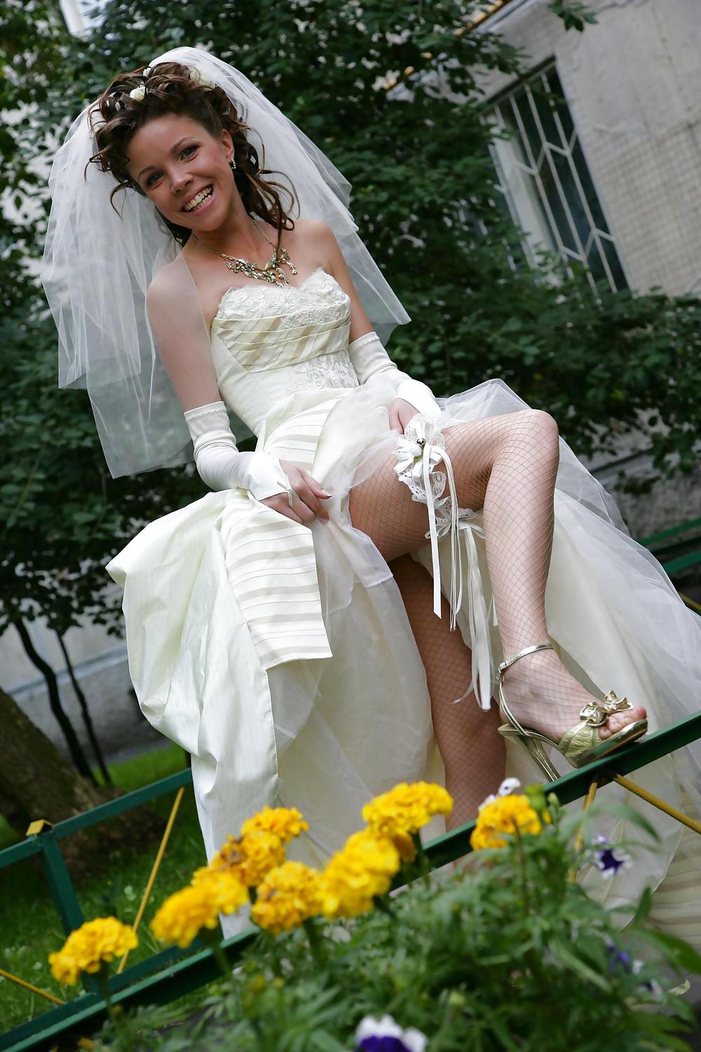 Wedding-Bride upskirt #7208893