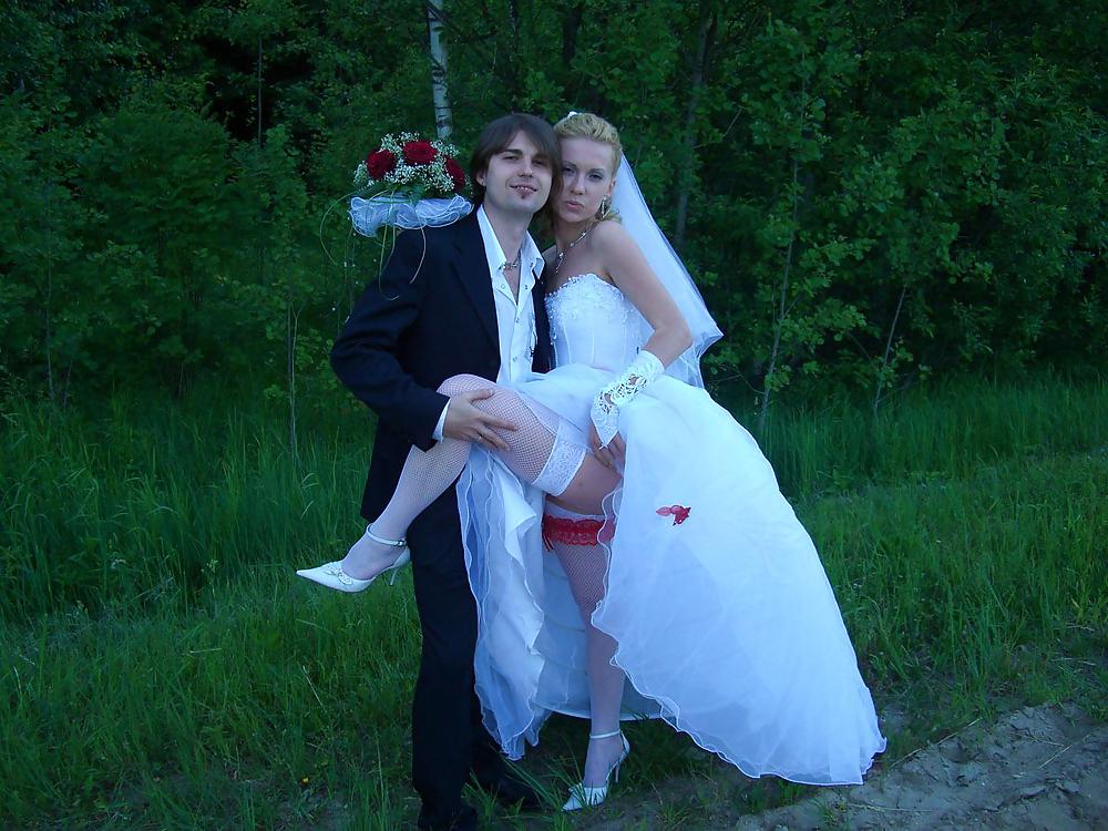 Hochzeit-Braut Upskirt #7209010