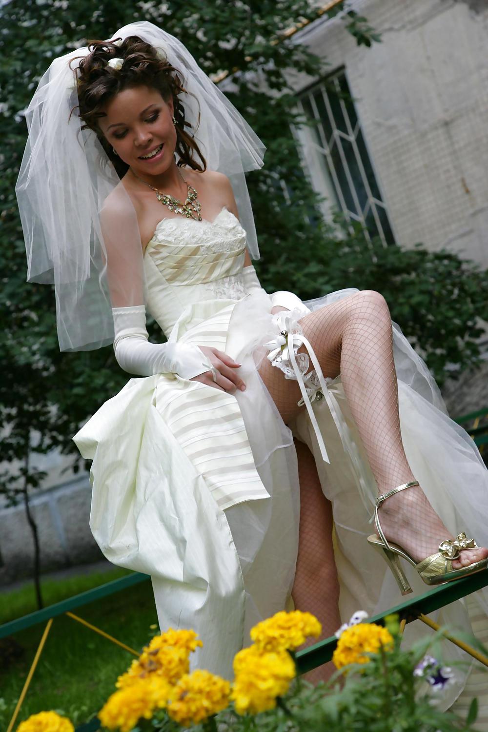 Hochzeit-Braut Upskirt #7209126