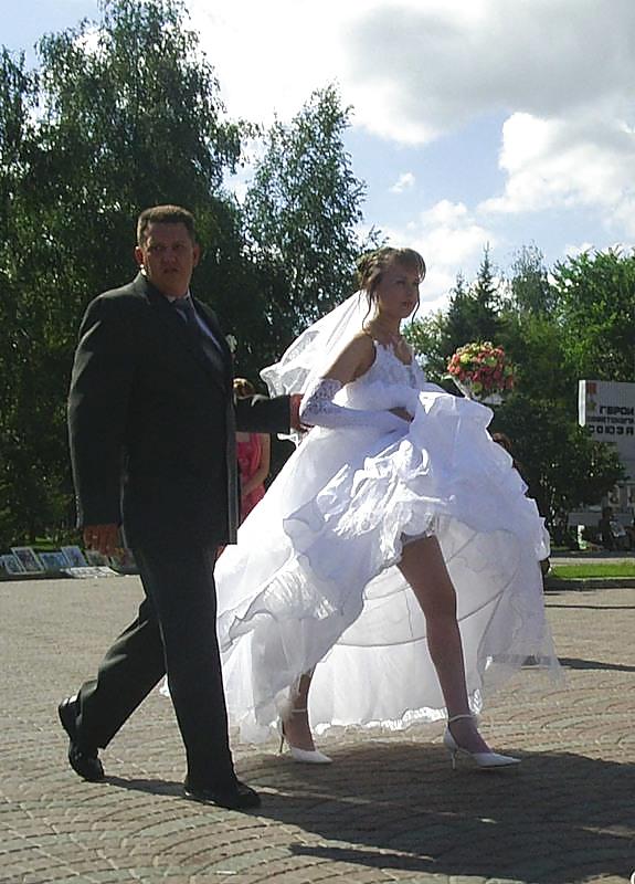 Hochzeit-Braut Upskirt #7209384