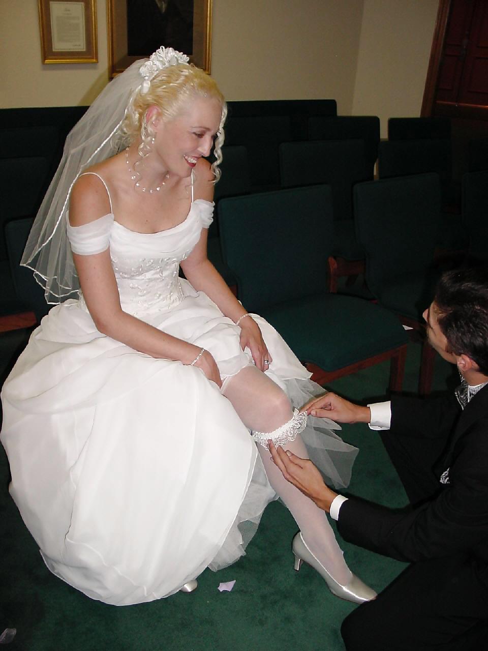 Hochzeit-Braut Upskirt #7209408