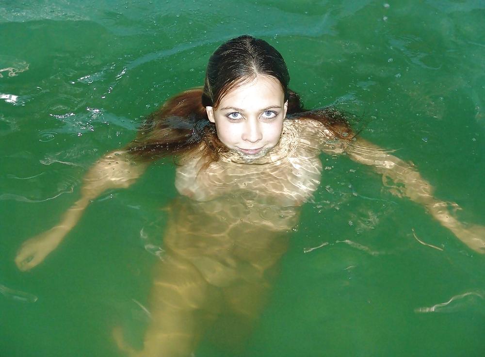 LITTLE LIZA - Sexy in Swimming Bath #2183821