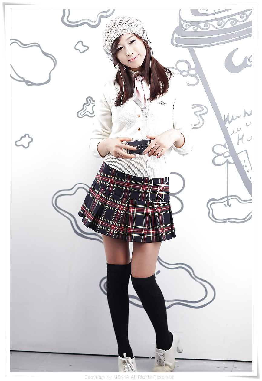 Asian short skirt and stockings
 #265023