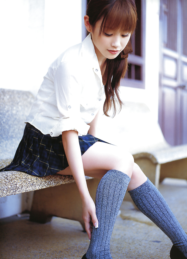 Asian short skirt and stockings
 #265271