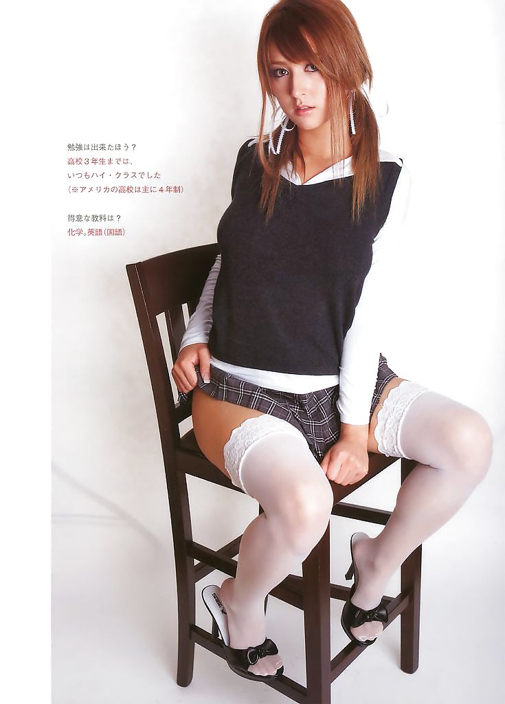 Asian short skirt and stockings
 #265537