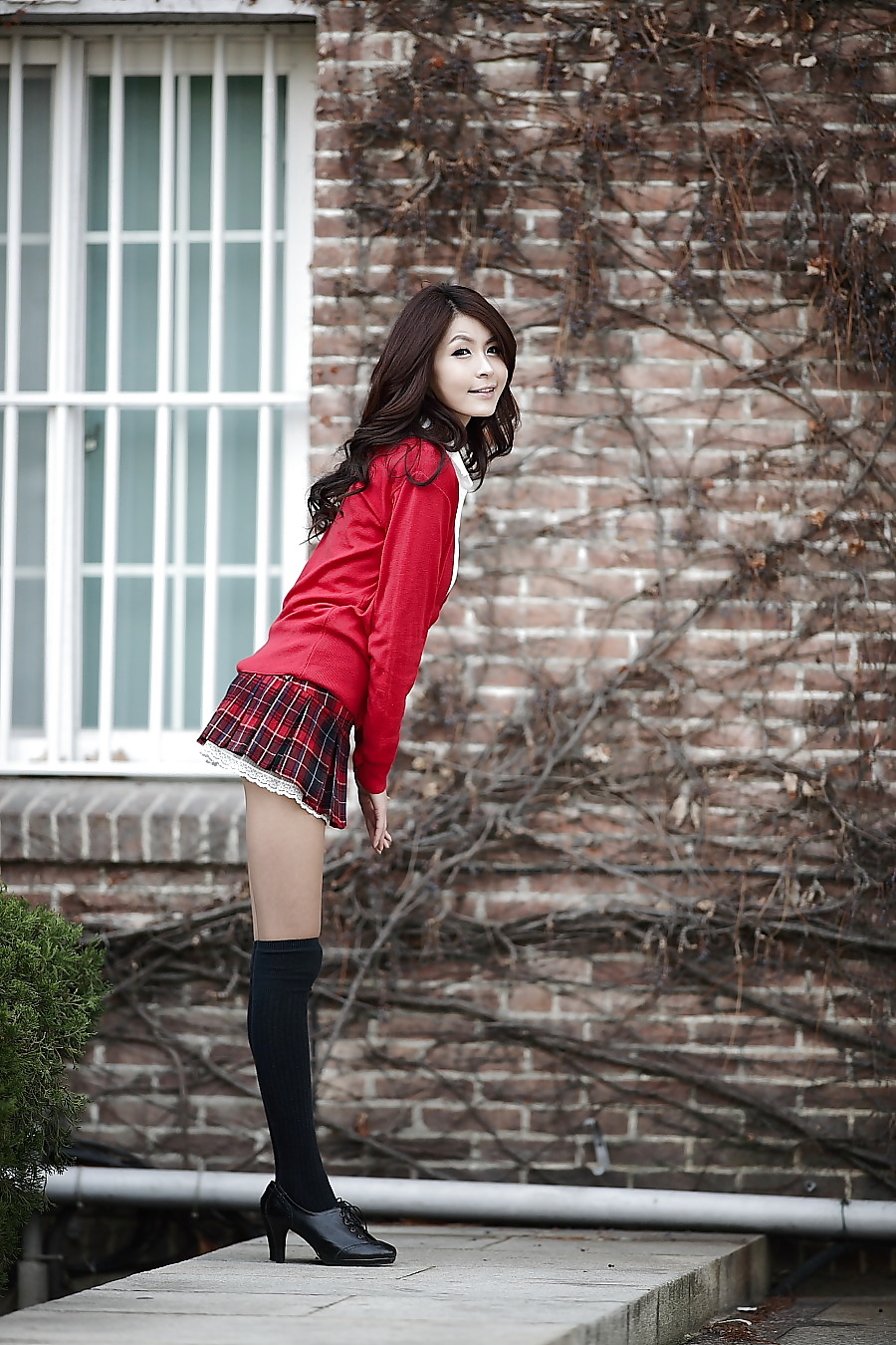 Asian short skirt and stockings
 #265831
