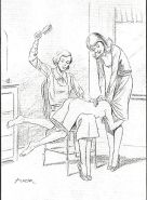 Spanking Art Gallery - Spanking , art and comics Porn Pictures, XXX Photos, Sex ...