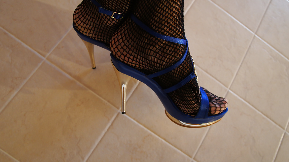 Blue sandals #4523531