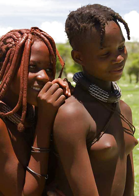 アフリカの部族の女性、自然の地理学
 #16960405