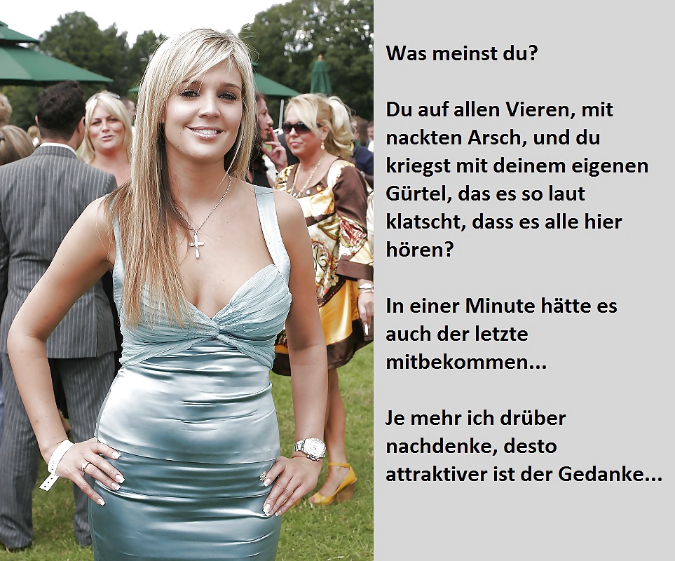 Subtítulos de femdom en alemán parte 31
 #18757691