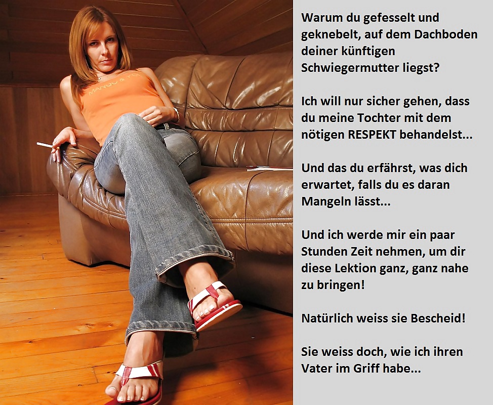 Subtítulos de femdom en alemán parte 31
 #18757698