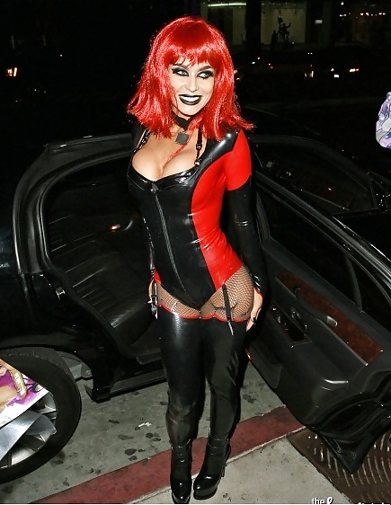 Carmen Electra Halloween Outfit 2013 #22246566