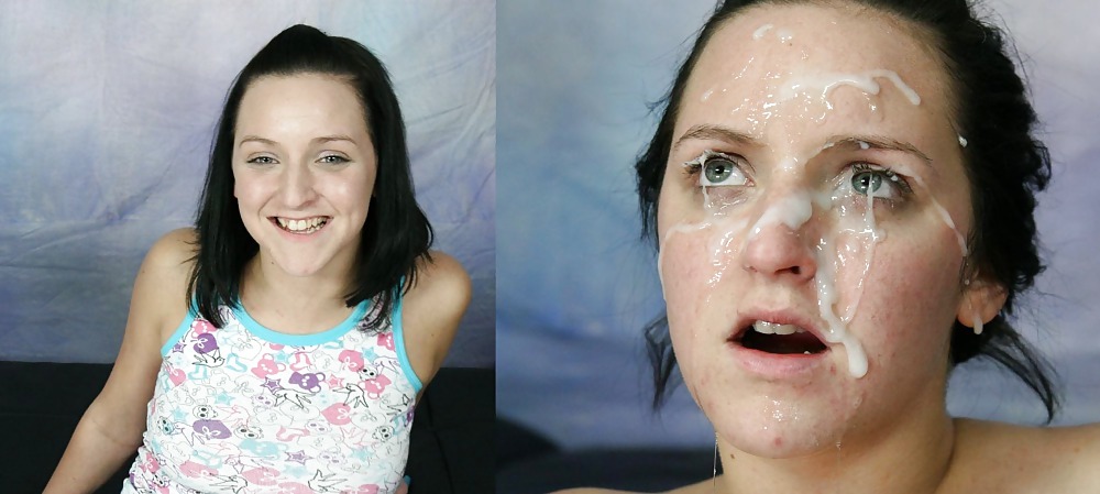 Before and after facial and cumshot. A selection. #15939538