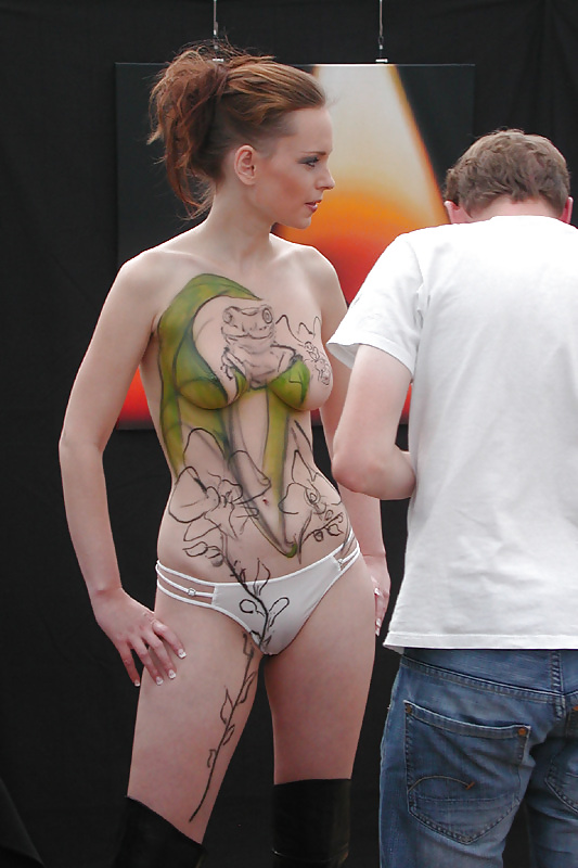 Body panting on german girl - a frog scene - 2010 #3795679