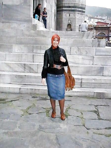 Turkish arab turbanli hijab russian