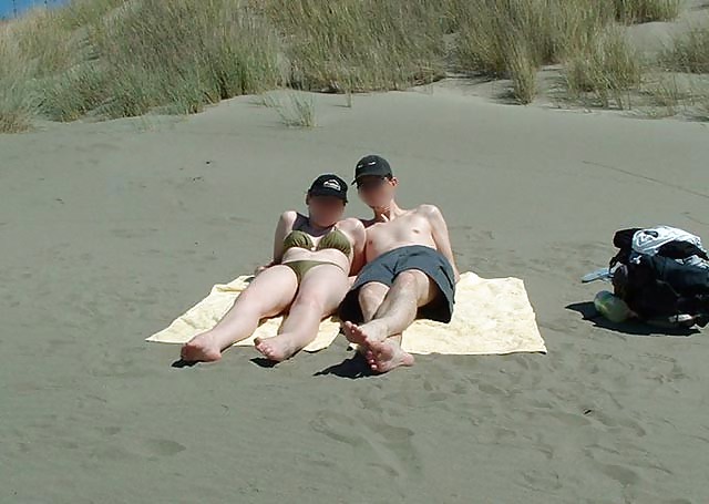 Couple a la plage #4067230