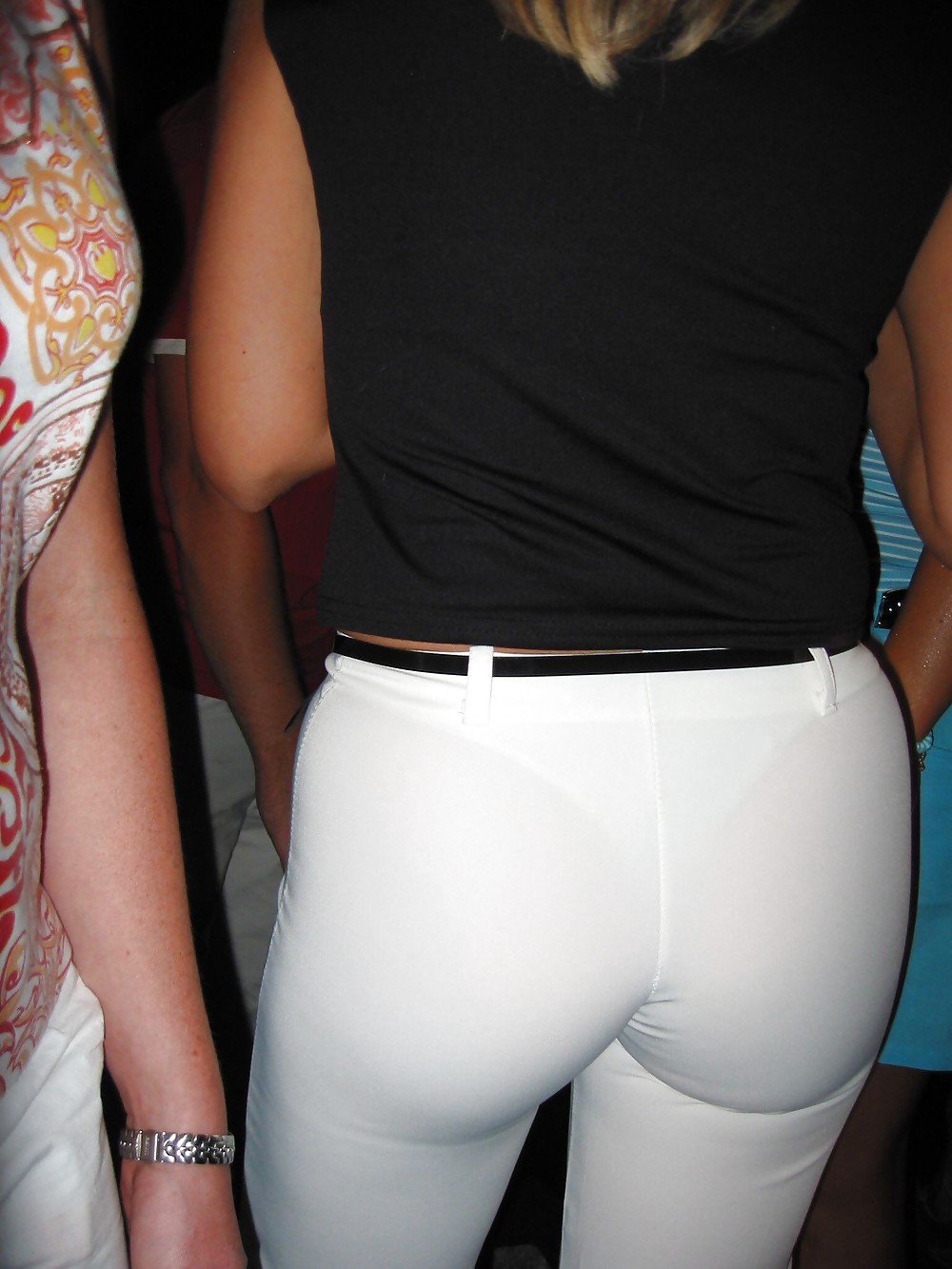 Hot Wives In Tight White Pants #16609077