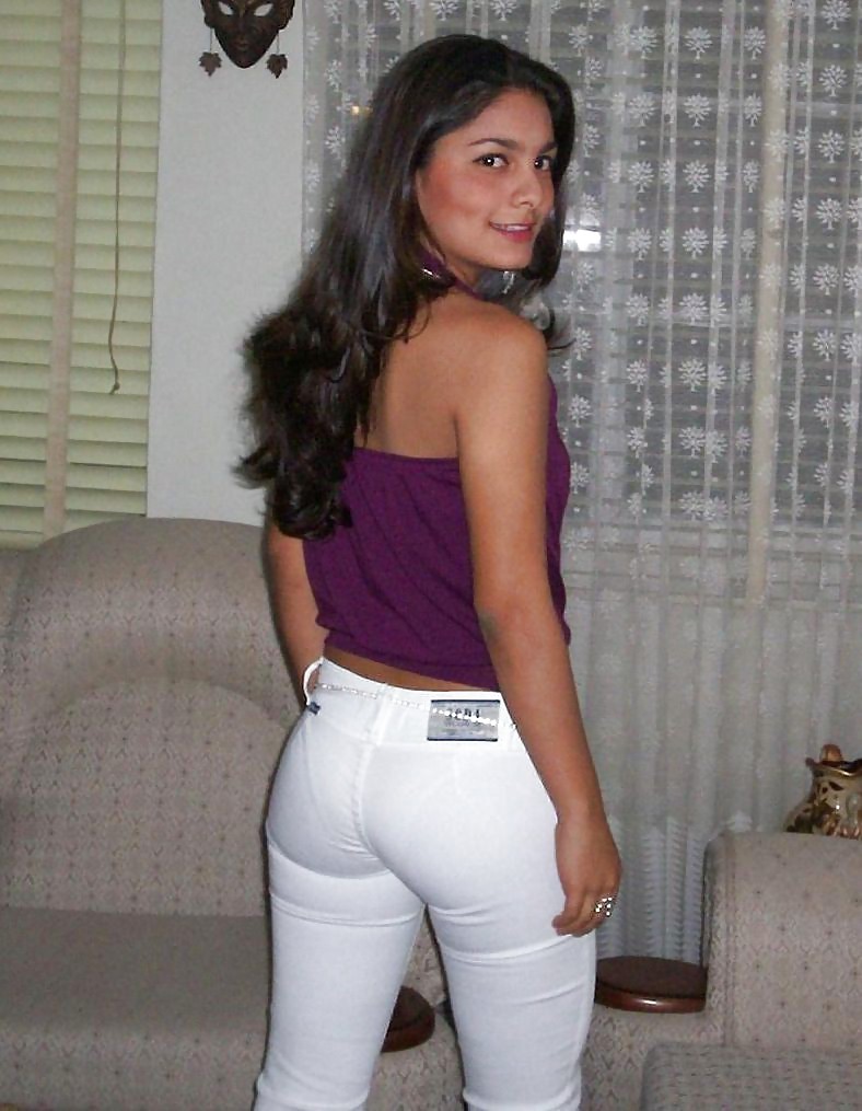 Hot Wives In Tight White Pants #16609160