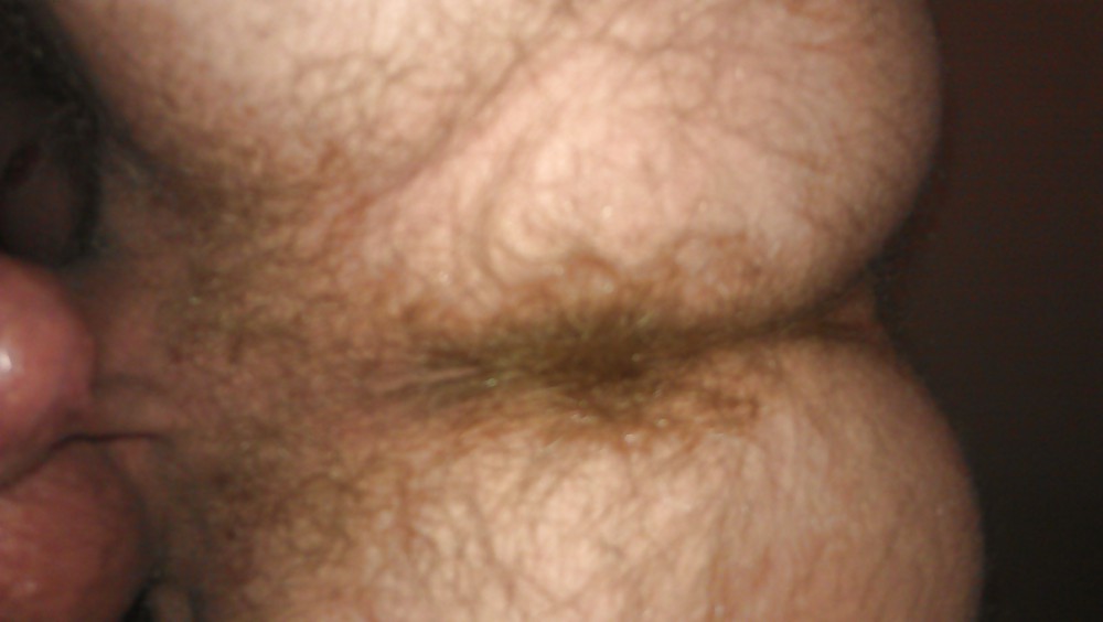 Hairy ass and big shaved balls #8593127
