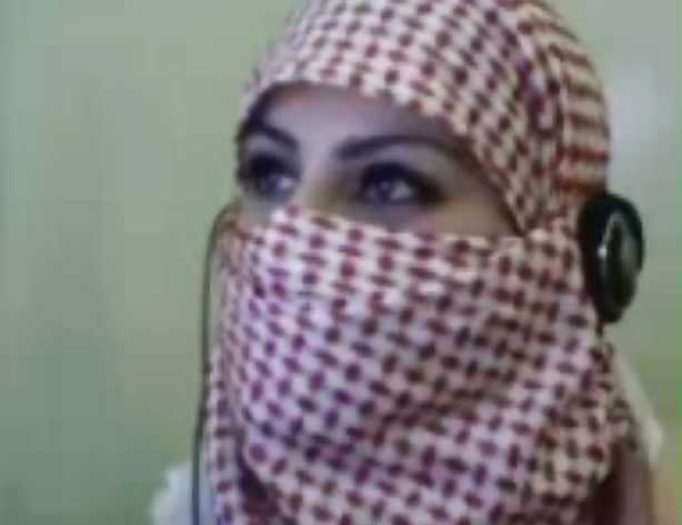 Arab niqab webcam scandal-with hijab iran or egypt jilbab #16066001