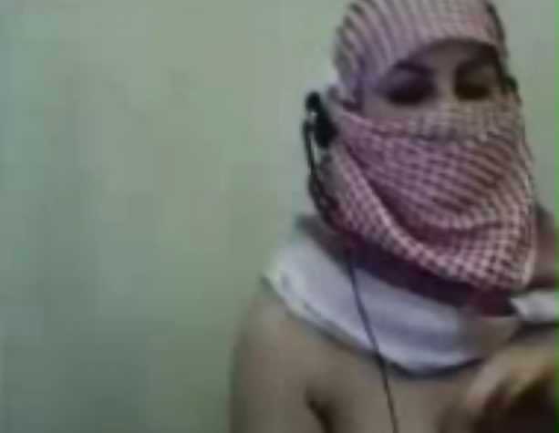 Arab Niqab Webcam Skandal Mit Hijab Iran Oder Ägypten Jilbab #16066033