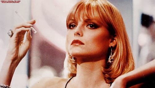 Michelle Pfieffer Smokes Benson Hedges 100's & in Scarface #15395492