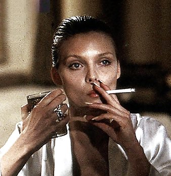 Michelle pfieffer smokes benson hedges 100's & in scarface
 #15395510