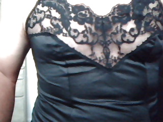 Black frilly briefs #4594109