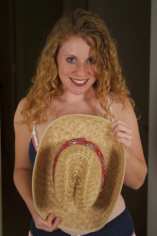 Kira Redhead Amateur Is a Cowgirl #8667871