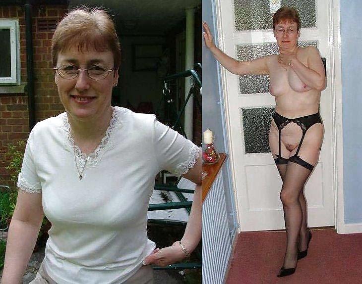 Dressed then Undressed MILFS 55 #19812352