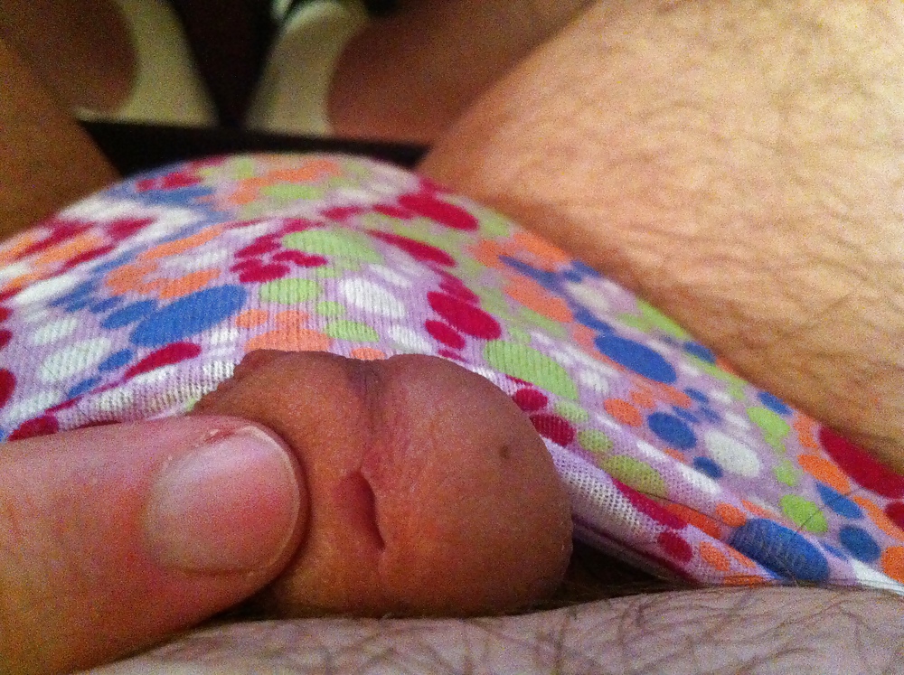 More Panty Pictures and of my small penis in panties. #8700323