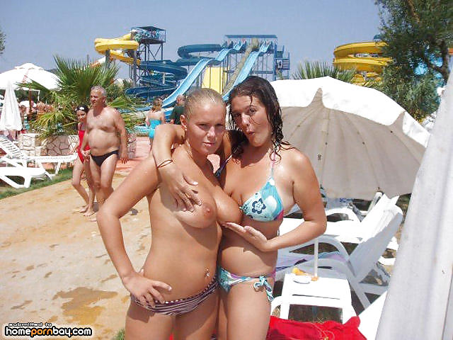 Amateur beach lesbian action #8894979