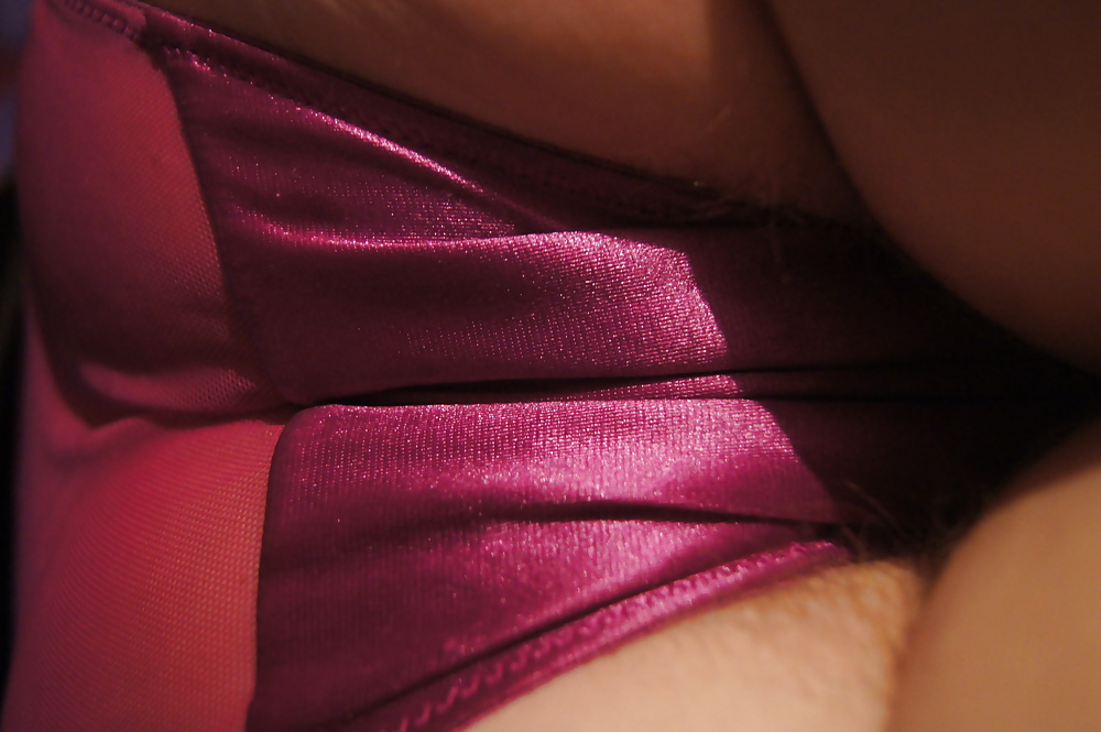 My satin lingerie and panties #8477098