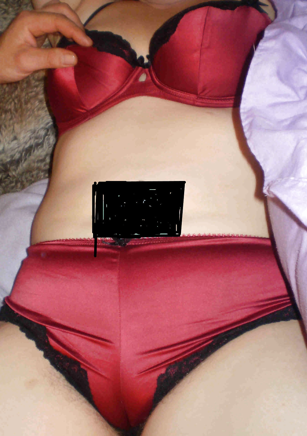 My satin lingerie and panties #8477209