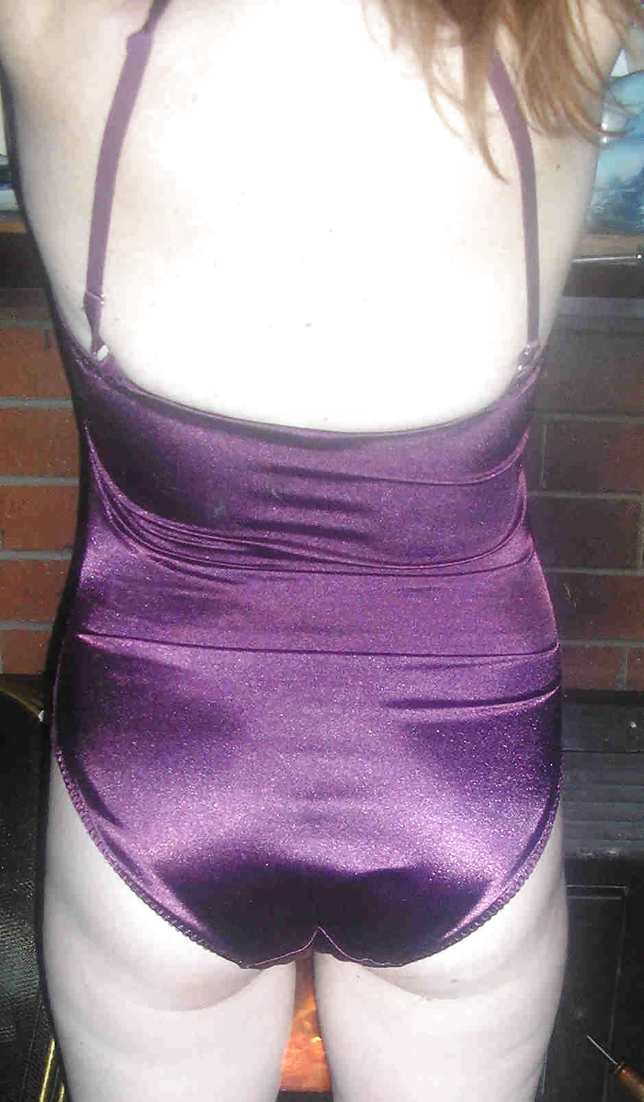 My satin lingerie and panties #8477285