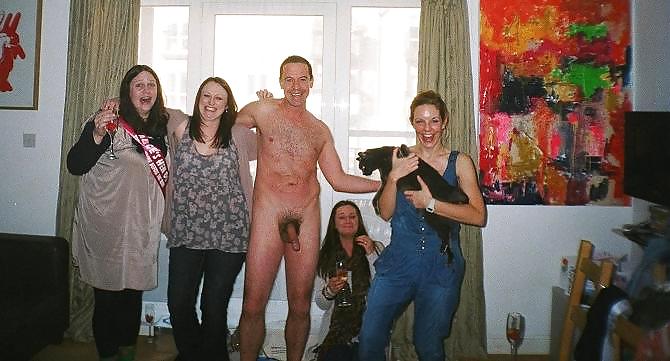 Women and cock 10 - Real CFNM party #14021615