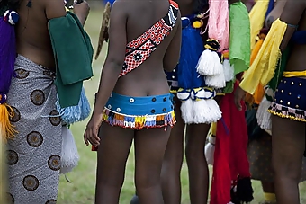 Swaziland Reed Ceremony #12419733