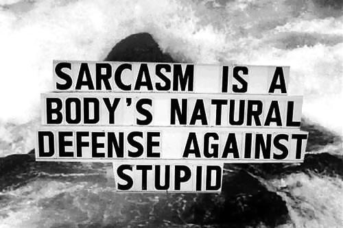 Sarcasm : The Universal Language #9882855