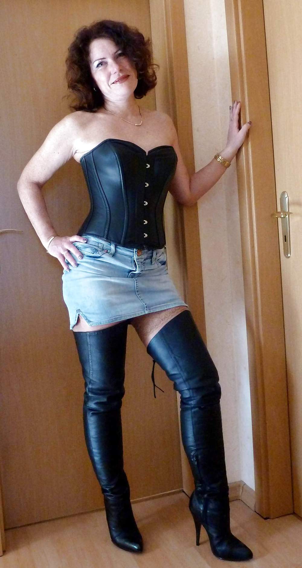 Hot MATURES & MILFS In BOOTS...(5) #19038826