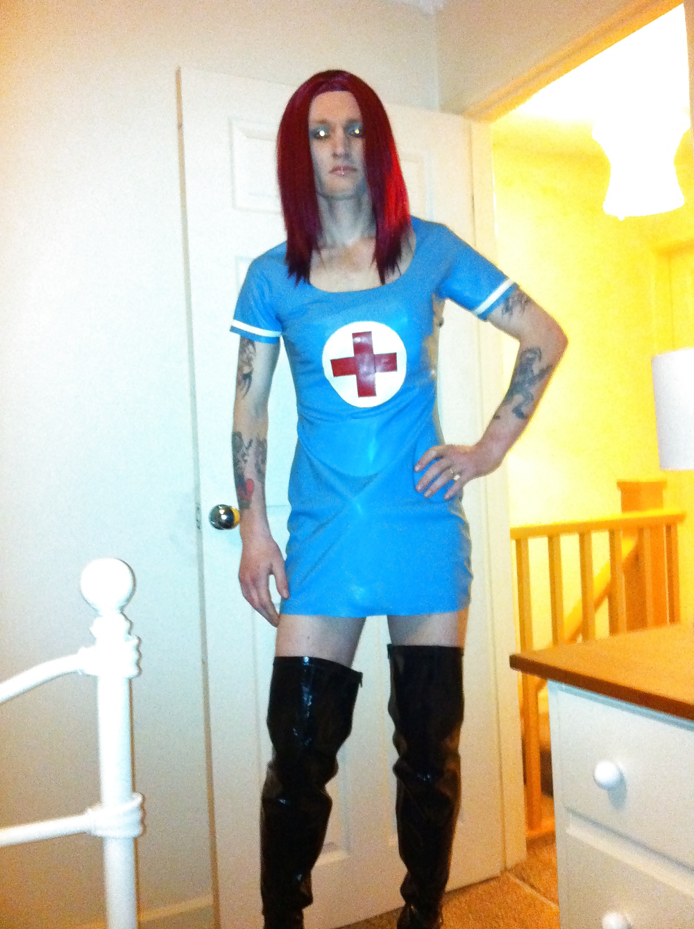 Nurse with evil eyes x #14073056