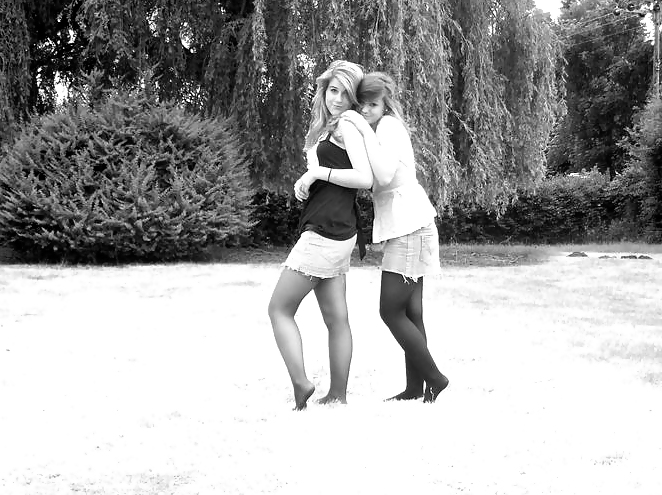 Teens and nylons #19585556