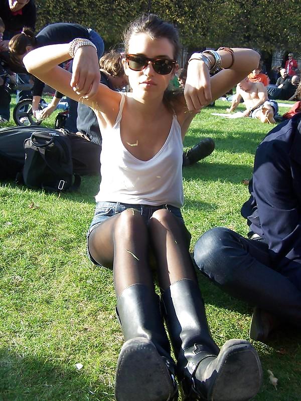 Teens and nylons #19585587