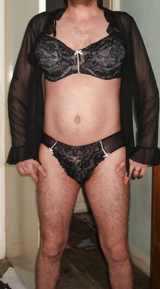 Dressing up in panties and bra, 2012. #17693893