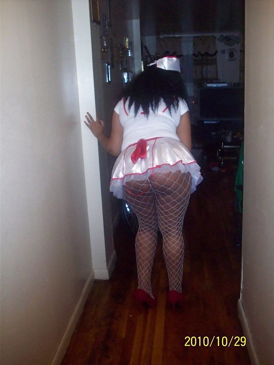 Meines Freundes Mutter, Die Ich Auf Einer Regelmäßigen Ficken. Halloween (Krankenschwester) #3232666