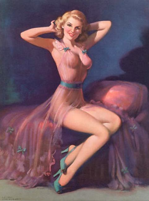 Pinup d'epoca art frahm
 #1031442