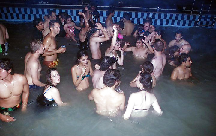 Indian Ladies at Pool Social gathering #9412096