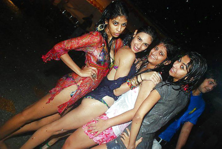 Indian Ladies at Pool Social gathering #9412136